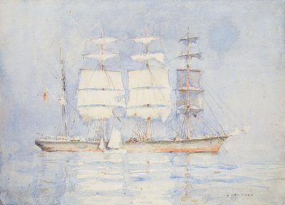 In Falmouth Bay by Henry Scott Tuke